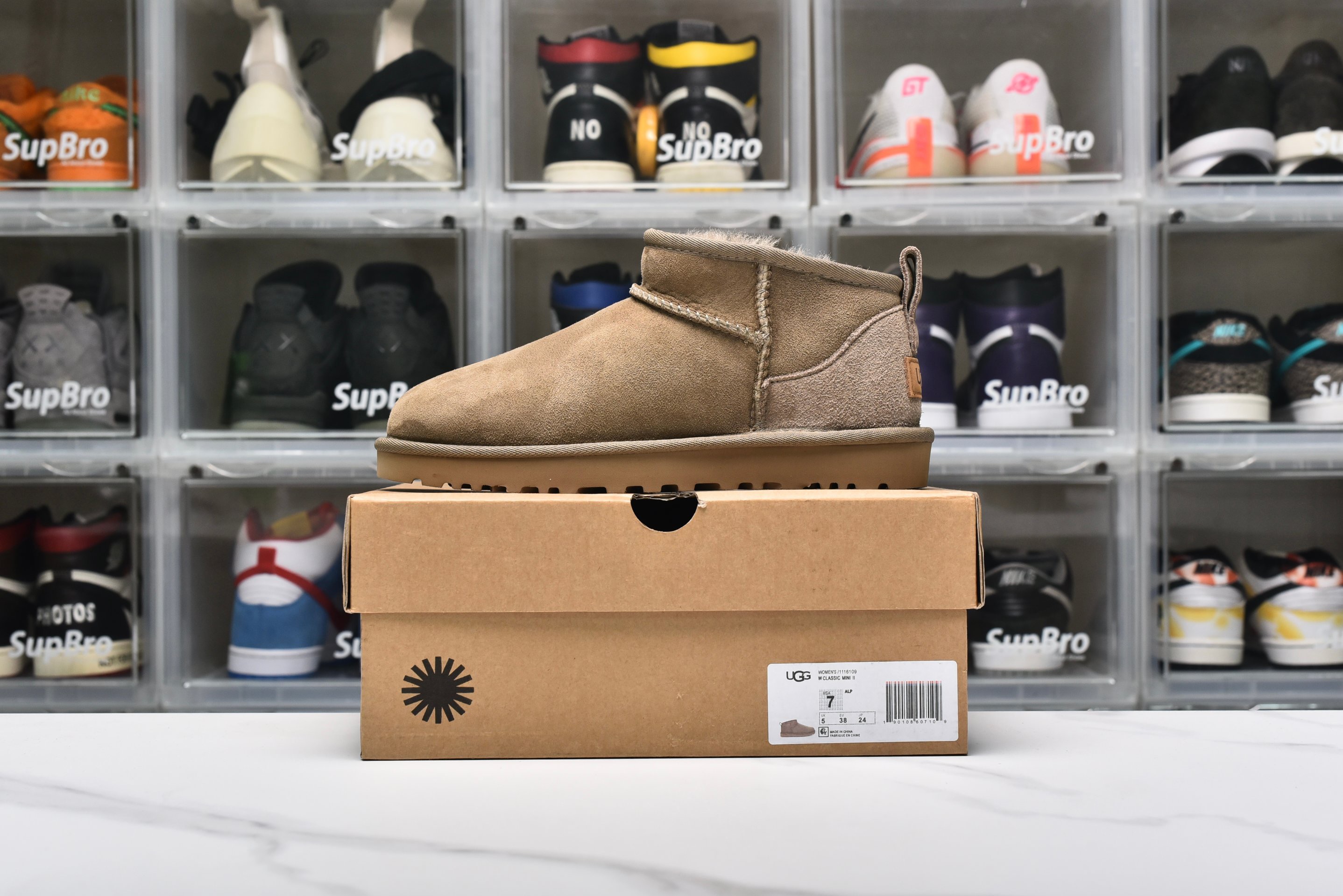 UGG Women Classic Ultra Mini Brown 1116109